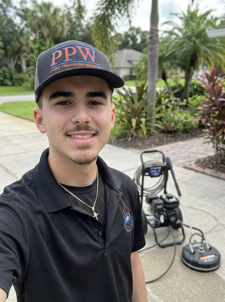 Owner of Pure Pressure Washing
